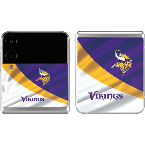 NFL Minnesota Vikings Galaxy Z Flip4 5G Skin